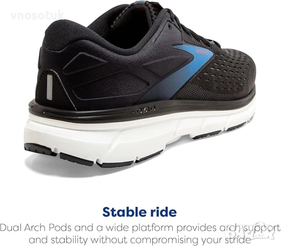 Мъжки маратонки Brooks Dyad 11 № 45.5, снимка 4 - Маратонки - 54406289