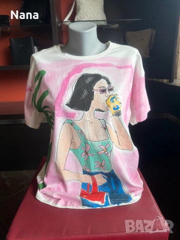 ВСИЧКО ПО 7€ ЗА БРОЙ ДАМСКИ ПАНТАЛОНИ И ТУНИКИ НАМАЛЕНИ!, снимка 9 - Панталони - 54182883