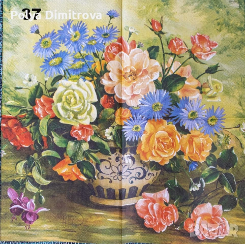 Колекция салфетки за декупаж