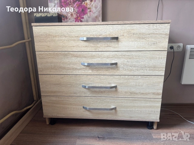 Спален комплект с матрак, снимка 4 - Спални и легла - 55173824