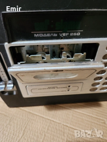 Vef 260 sigma радиокасетофон 