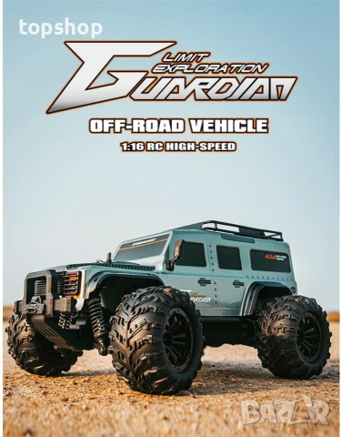 Чисто нов Офроуд RC Краулер Камион rcxperts HSR G2201-A, 1/16 4WD 