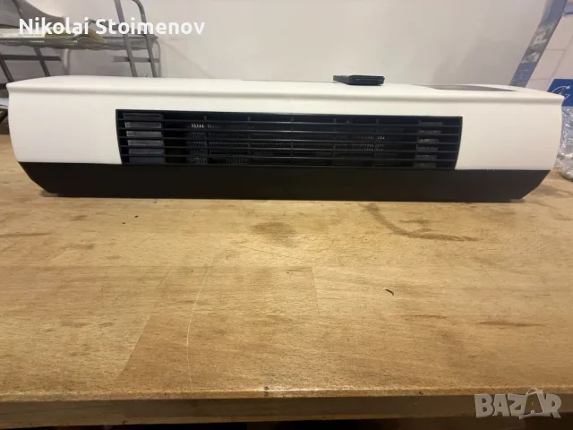 Стенен PTC отоплител и вентилатор LX-333 – 1800W, дистанционно управление и таймер, снимка 3 - Отоплителни печки - 55409107