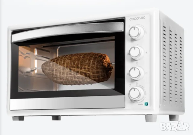 Настолна фурна Bake&Toast 4600 White Gyro с голям капацитет от 46 литра, снимка 2 - Печки, фурни - 55331876