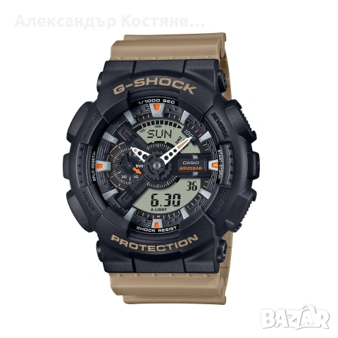 Нов часовник Casio G-Shock GA-110TU-1A5ER - гаранция
