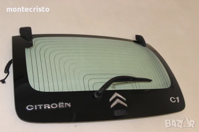 Задно стъкло Citroen C1 (2005-2012г.) стъкло заден капак, снимка 2 - Части - 54323403