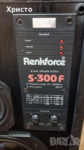 Тонколони Rencforce S-300F(Радиотехника s300f), снимка 11 - Тонколони - 55038107