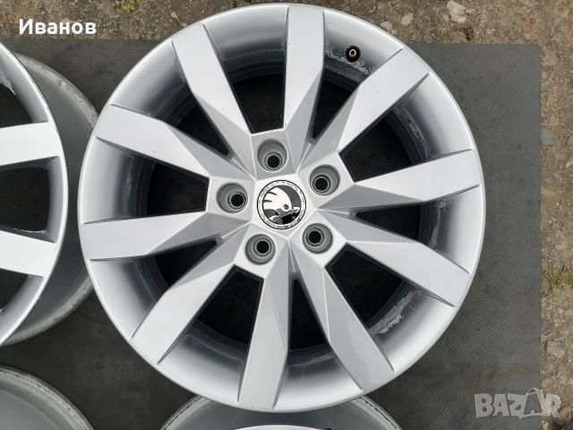 оригинални джанти 17" 5х112 Skoda , снимка 5 - Гуми и джанти - 55014991