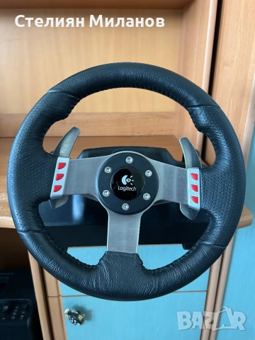 Logitech G27 /волан, педали и скоростен лост/