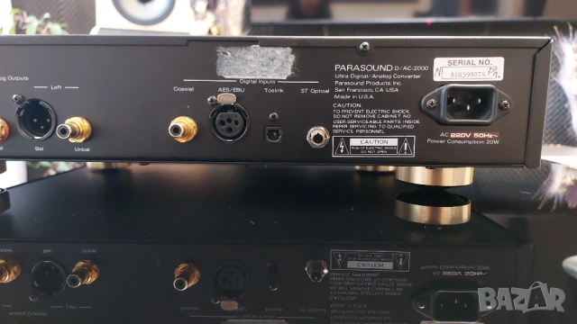 PARASOUND DAC-2000 със R2R UltraAnalog D20400A, снимка 11 - Други - 54818863
