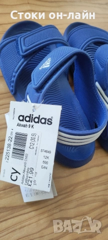 сандали Adidas размер 30.5, УК 12С , снимка 5 - Детски сандали и чехли - 54596413