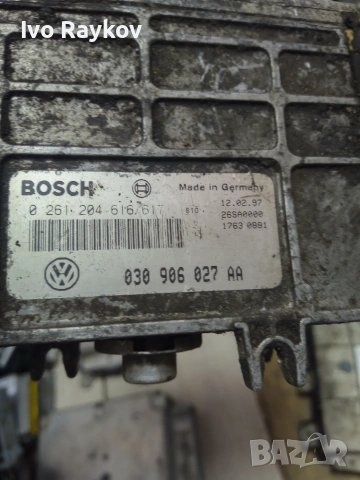 Компютър, ECU , VW Polo 1.4i, 030906027AA , Bosch 0261204616/617, снимка 6 - Части - 55249890