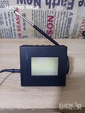 Ретро Портативно Телевизорче"Panasonic"TC-3PEE1D(LCD), снимка 12 - Антикварни и старинни предмети - 54553671