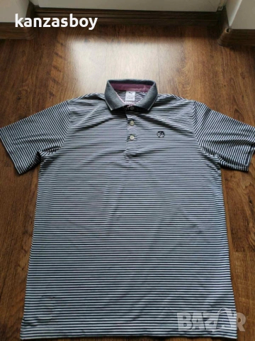 PUMA x ARNOLD PALMER - дизайнерска голф тениска КАТО НОВА М , снимка 6 - Тениски - 54208325