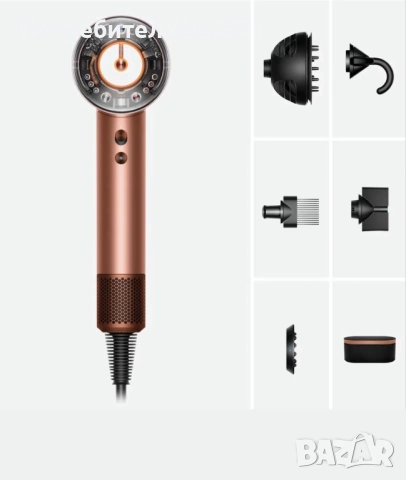 Dyson Supersonic Nural Hair Dryer HD16 - Ceramic Pink/Rosegold, снимка 2 - Сешоари - 54869186