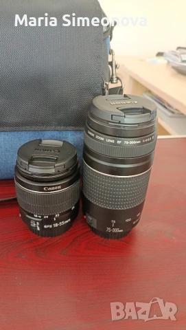 Canon 2000D + 2 Обектива | В ГАРАНЦИЯ до 05.2027 +Чанта Think Tank, снимка 2 - Фотоапарати - 54320074