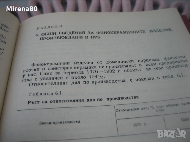 Справочник по фина керамика, снимка 8 - Специализирана литература - 55189109