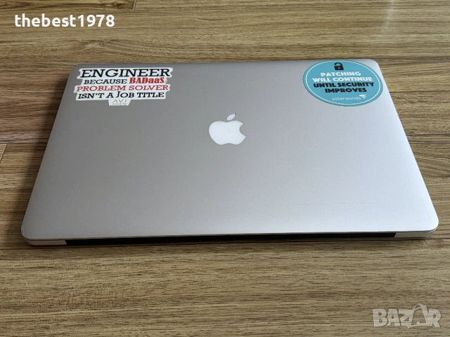 MacBook Pro Retina 15`Core i7-4980HQ/16GB RAM/512GB SSD/AMD R9 M370X/Бат 7ч, снимка 3 - Лаптопи за работа - 54456911