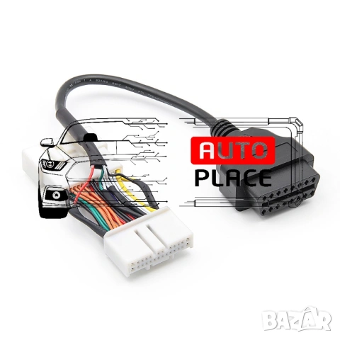 Кабел / Преходник / Адаптер 26 пина Tesla Model 3 / Y Delphi Autocom