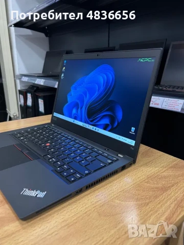 Като нов! Лаптоп Lenovo ThinkPad T14 RYZEN 5 PRO/16GB/256GB ГАРАНЦИЯ!, снимка 2 - Лаптопи за работа - 54761010