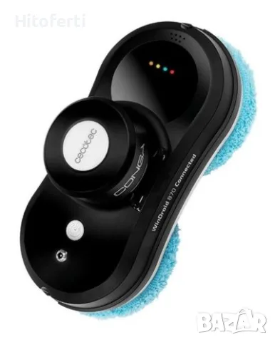 Умен робот за почистване на стъкло Cecotec WinDroid 870 Connected 80W Черен