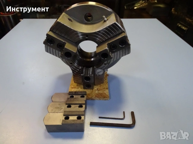 Клинозатегателен патронник GAMET typ 190(160Na1) power chuck 1800min-1, снимка 14 - Резервни части за машини - 54915936
