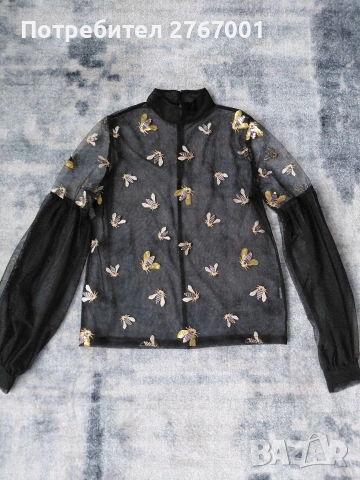 Блуза от тюл topshop