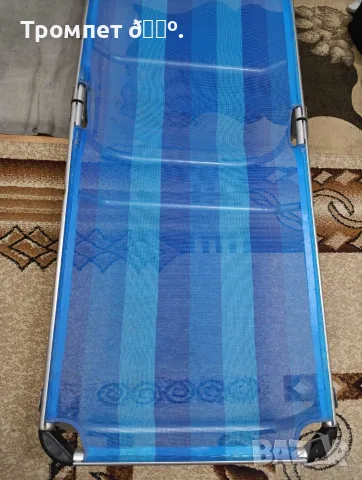 Продавам чадър и шезлонг за плаж , снимка 4 - Къмпинг мебели - 55694265