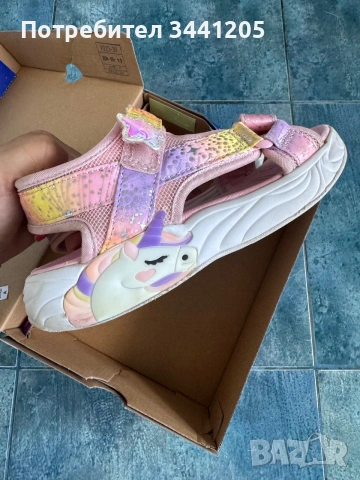 Светещи сандали Skechers