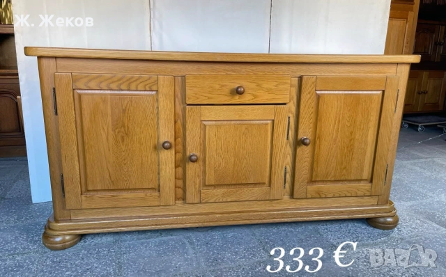 Масивен дъбов шкаф / скрин, снимка 2 - Скринове - 54082358