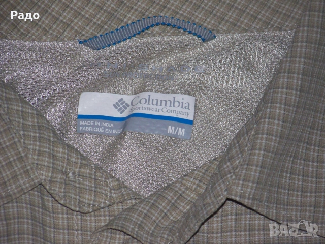 Columbia / M / 100% Original / Риза с къс ръкав, снимка 6 - Ризи - 54797383