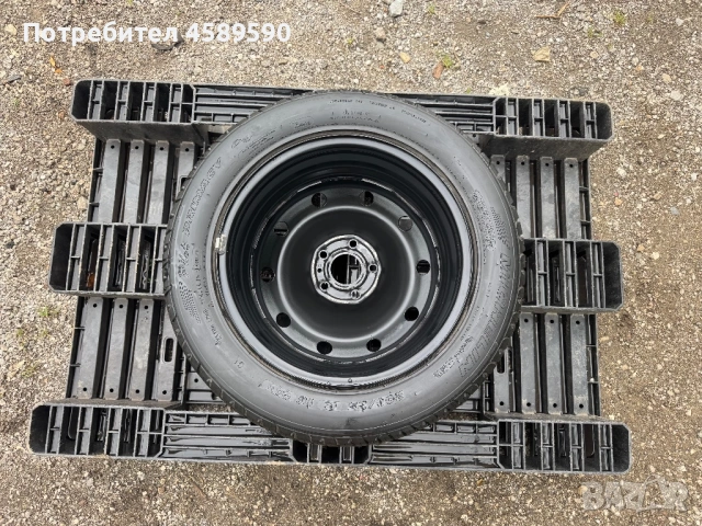 Резервна гума Michelin + Джанта 16цола 5x108 за Renault Kangoo(2013-2022), снимка 8 - Гуми и джанти - 54887701