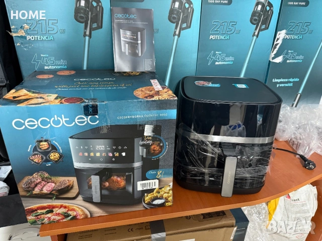Фритюрник с горещ въздух Cecotec Cecofry&Grill Duoheat 8000 8L