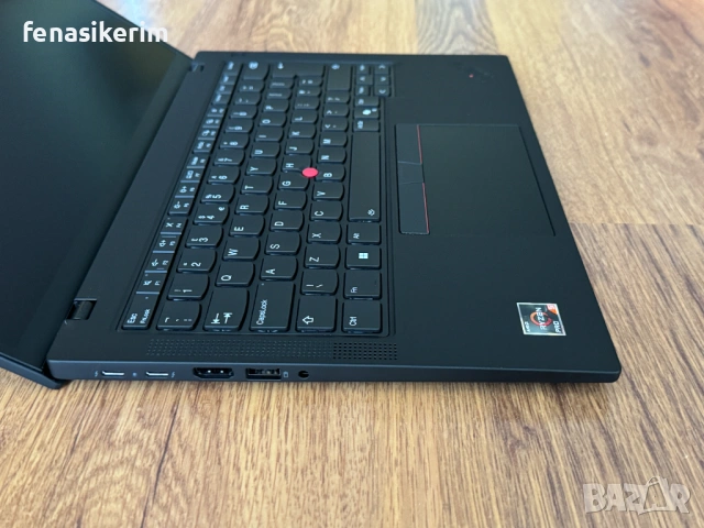 НОВ 14' TOUCH Full HD+ Ryzen 5 PRO 8450u Lenovo ThinkPad T14 Gen 5 32GB DDR5/512GB NVMe/Бат 10ч, снимка 13 - Лаптопи за работа - 54947973