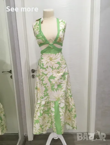 Sandro Ludmila Cutout Dress рокля XS, снимка 2 - Рокли - 53571619