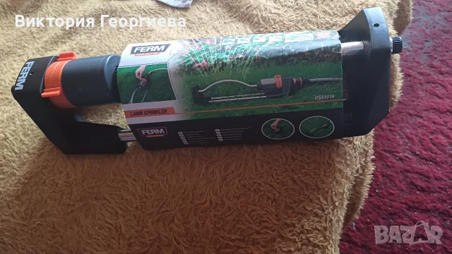 Нов осцилиращ градински разпръсквач FERM OSA 1016, снимка 8 - Други - 55397803