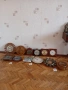 Стари стенни часовници от различни марки, държави игодиниа, снимка 1