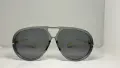 Слънчеви очила Fendi Sky FE40062U / Aviator – Сиви / Златисти дръжки / FF лого, снимка 1