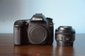 Продавам Canon EOS 80D + Canon EF 50mm f1.8 STM, снимка 1