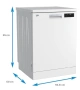 Съдомялна Beko MDFN26431W, 6 програми, снимка 1