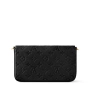 Louis Vuitton Félicie Pochette Empreinte оригинална дамска официална чанта, снимка 1