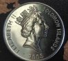 Монета Соломонови острови(UNC) 20 цента [2005], снимка 2