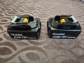 Комплект Макита 2бр. оригинални батерии 6Ah Makita BL1860B и оригинално бързо зарядно DC18RC LXT 18V, снимка 1