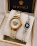 дамски комплект часовник и гривна Versace , снимка 7