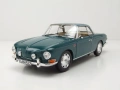 Volkswagen Karmann Ghia 1500 1963 - мащаб 1:18 на Norev моделът е нов в кутия VW, снимка 1