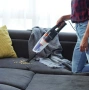 Прахосмукачка вертикална и ръчна 2в1 Rosberg, 600W, 0.8л., Циклон, Без торба, Черен/оранжев, снимка 9