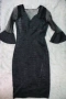 Черна вечерна рокля, размер 36 (S), снимка 5