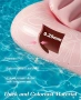 Голям надуваем дюшек/ матрак за басейн за двама HeySplash XL с поставки за чаши, снимка 4