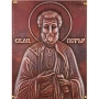 МЕДНА ИКОНА ЗА ЗАЩИТА СВЕТИ АПОСТОЛ ПЕТЪР, снимка 2
