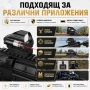 Тактически бързомер с лазерен мерник прицел за еърсофт въздушна пушка пистолет лов оръжие лък евтин, снимка 7